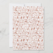 Invitation Dîner d'invitation à la répétition du cadre de vol (Dos)