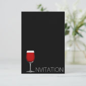 Invitation Dîner d'invitation Fête d'entreprise (Debout devant)