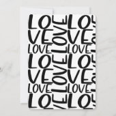 Invitation Dîner du 50e anniversaire de Mariage minimum (Dos)