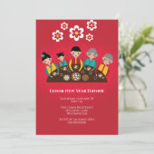 Invitation Dîner du Nouvel An chinois (Debout devant)