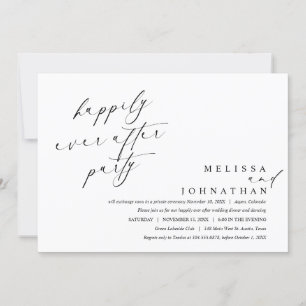 Invitation Dîner et Danse de Félicité Éternelle