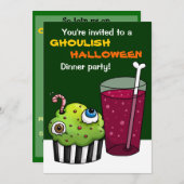 Invitation Dîner Ghouween (Devant / Derrière)