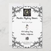 Invitation Dîner Mystère de Meurtre (Devant)