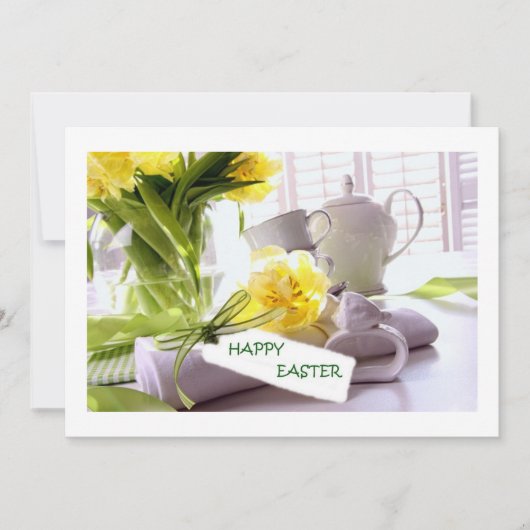 INVITATION DÎNER PÂQUES (Devant)