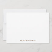 Invitation Dîner Thanksgiving (Dos)