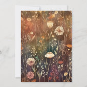 Invitation Dîner Thanksgiving Floral (Dos)