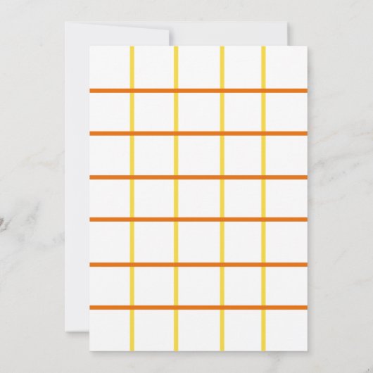 Invitation Dîner Thanksgiving Simple Elegant Automne Automne (Dos)