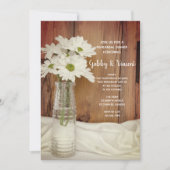 Invitation Dîners de répétition à la ferme de bouteilles de l (Devant)