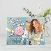 Invitation Dinks et Boissons - Anniversaire Pickleball avec P (Debout devant)