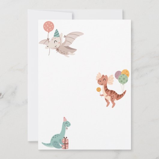 INVITATION DINO-MITE ! (Dos)