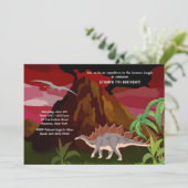 Invitation Dinosaur (Debout devant)