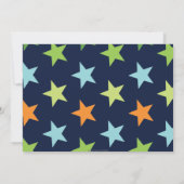 Invitation Dinosaur 1er anniversaire Boy Stomp Chomp Roar (Dos)