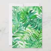 Invitation Dinosaur 6e anniversaire (Dos)