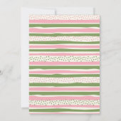 Invitation Dinosaur Boy Donuts et Dinos Anniversaire (Dos)