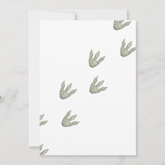 Invitation Dinosaur & Camion Monster 4e fête d'anniversaire (Dos)