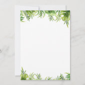 Invitation Dinosaur C'est un Baby shower garçon (Dos)