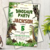 Invitation Dinosaur P