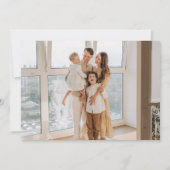 Invitation Dinosaur Stomp Chomp Rawer 1ère fille de fête d'an (Dos)