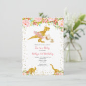Invitation Dinosaur Tutu Tea-Rex Tutu (Debout devant)