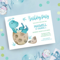 Dinosaur Tyrannosaurus Rex Boy Anniversaire