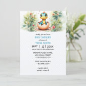 Invitation Dinosaure à partir d'Oeuf (Debout devant)