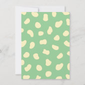 Invitation Dinosaure Cute Dans La Rive Oeuf C'Est Un Baby sho (Dos)