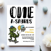 Invitation Dinosaure Premier Anniversaire, Skateboard Dinos 1