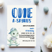 Invitation Dinosaure Premier Anniversaire, Skateboard Dinos 1