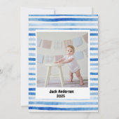 Invitation Dinosaure Premier Anniversaire, Skateboard Dinos 1 (Dos)