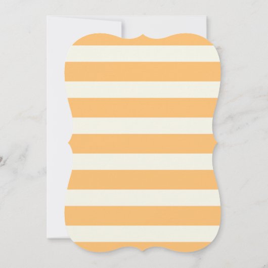 Invitation Dinosaure T-Rex Rouge; Rayures Orange (Dos)