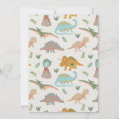 Invitation Dinosaurs Boho Prehistoric Party Animals Birthday (Dos)