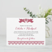 Invitation d'Inséparables personnalisés (Debout devant)