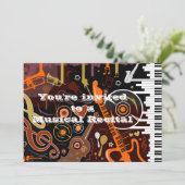 Invitation d'instruments de musique (Debout devant)