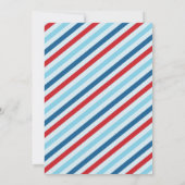 Invitation d'invitation au Baby shower d'avion vin (Dos)