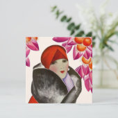 INVITATION D'INVITATION AU BRUNCH DE DÉJEUNER FEMM (Debout devant)