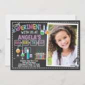 Invitation d'invitation de fête d'anniversaire de (Devant)