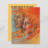 INVITATION d'INVITATION de PARTIE de TOGE avec la (Devant / Derrière)