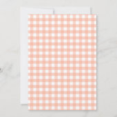 Invitation d'invitation pour petits Baby showers s (Dos)