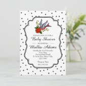 Invitation d'Invitations Baby showers à Bird Rocka (Debout devant)