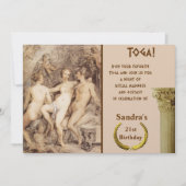 Invitation Dionysos et Vénus (Devant)