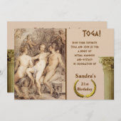 Invitation Dionysos et Vénus (Devant / Derrière)