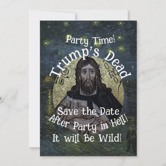 Invitation Dioxide Trump Releases Baltimore Crab Cakes War (Devant)