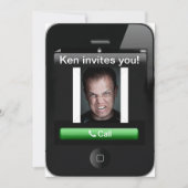 invitation d'iPhone (Devant)