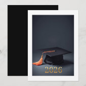 Invitation Diplômation (Devant / Derrière)