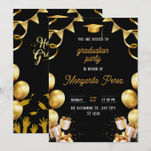 Invitation diplôme (Devant / Derrière)