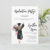 Invitation Diplôme (Debout devant)