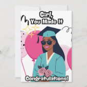 Invitation Diplôme (Devant)