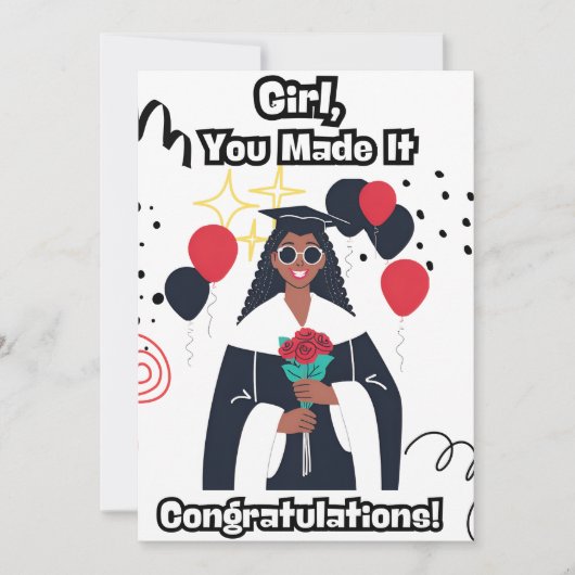 Invitation Diplôme (Devant)