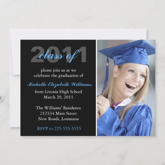 Invitation Diplôme (Devant)