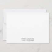 Invitation Diplôme (Dos)